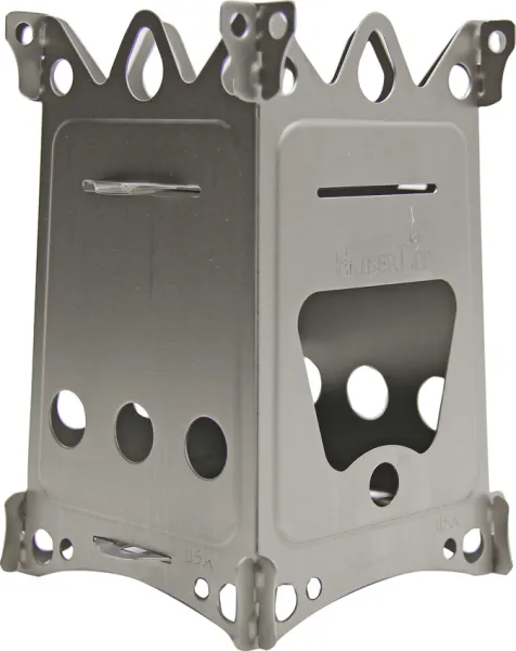 EmberLit FireAnt Camping Stove Titanium EL04