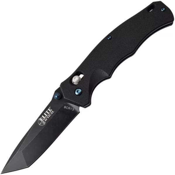 Elite Tactical Rapid Lock Folder Black ELT1024DSW