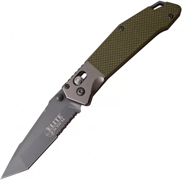 Elite Tactical Rapid Lock Folder Green ELT1027GN