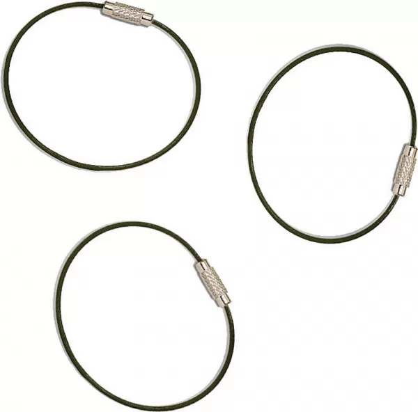 Everyman Cable Key Rings 3 Pack EMCKRC