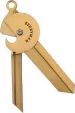 Everyman Porter Key Knife 2.0 Brass - EMPKKB