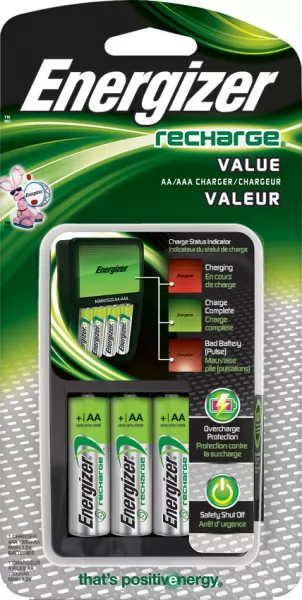Energizer Battery Charger AA-AAA ENRCHV4