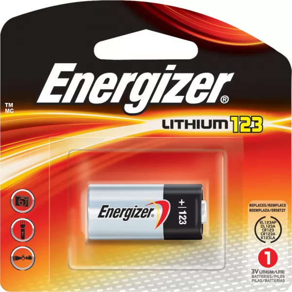 Energizer Lithium 123 3V Battery ENREL123