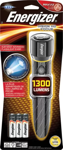 Energizer Vision HD Focus Flashlight ENREPMZH61