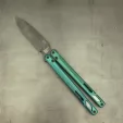 EOS Serpent Butterfly Knife Green EOS073