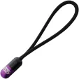 EOS Pill Bead Lanyard Black/Pur - EOS134