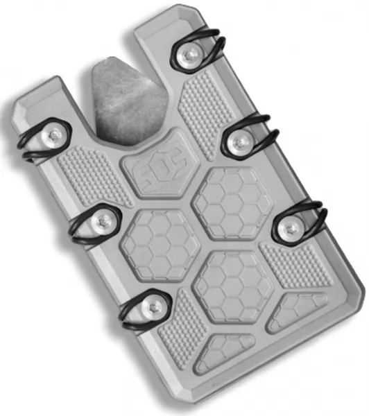EOS Titanium 2.0 Wallet Bead Blast EOSWAL25BB