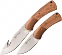 Elk Ridge Fixed Blade Combo Brown - ER20010BR