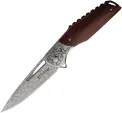 Elk Ridge Linerlock Damascus - ER2008DM