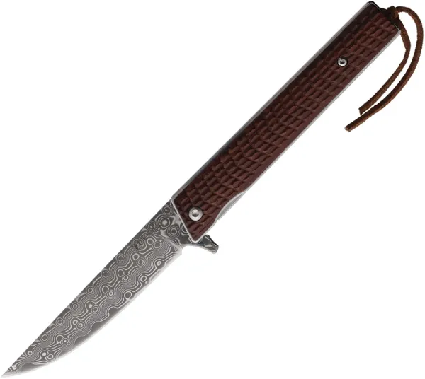 Elk Ridge Linerlock Damascus knives ER2009DM