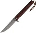 Elk Ridge Linerlock Damascus - ER2009DM