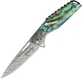 Elk Ridge Linerlock Abalone - ER2010DM