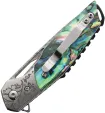 Elk Ridge Linerlock Abalone knives ER2010DM