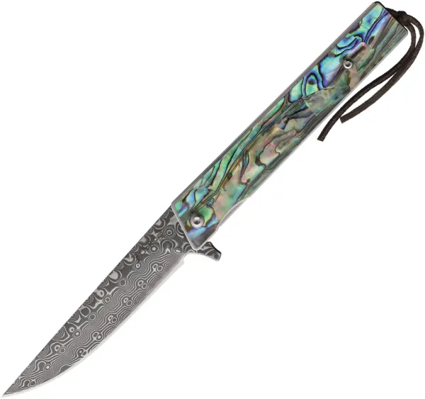 Elk Ridge Linerlock Abalone knives ER2011DM