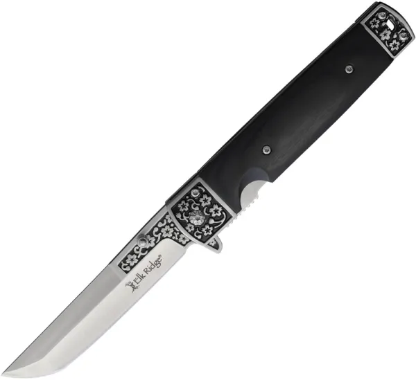 Elk Ridge Linerlock Black knives ER2033DB