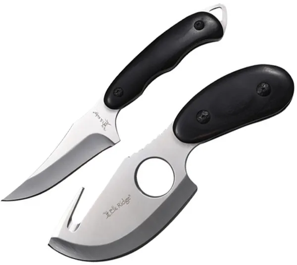 Elk Ridge Hunting Set 2 Piece Black knives ER300BK