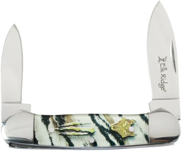 Elk Ridge Canoe Black-White knives ER42454BK