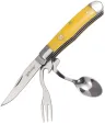 Elk Ridge Multi Tool Folder Yellow POM - ER439YL