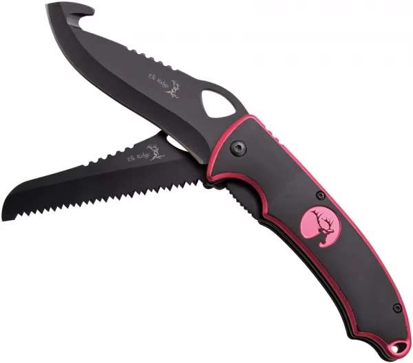 Elk Ridge Double Blade Linerlock Pink knives ER546PK