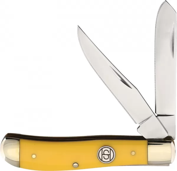 Elk Ridge Small Trapper Yellowlow knives ER920YWH