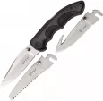 Elk Ridge Blade Change Lockback Black - ER942BK