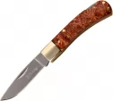 Elk Ridge Lockback Brown Resin - ER951BR