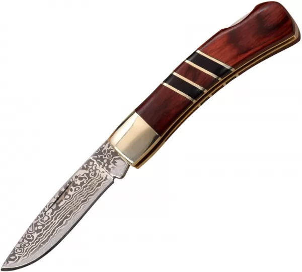 Elk Ridge Lockback Black-Brown knives ER951WBCR