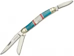 Elk Ridge Small Stockman MOP/Stone - ER953BMOP