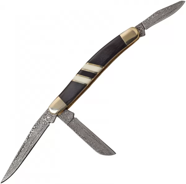 Elk Ridge Small Stockman Pakkawood knives ER953WBCB