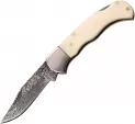 Elk Ridge Lockback White Bone - ER956WB