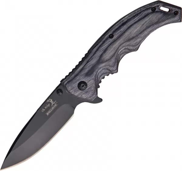 Elk Ridge Ballistic Linerlock A-O Gray knives ERA004GY