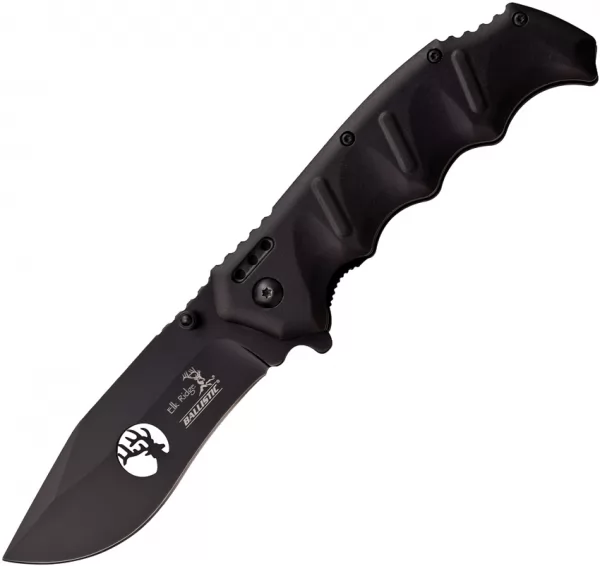 Elk Ridge Linerlock A-O Black knives ERA158BK