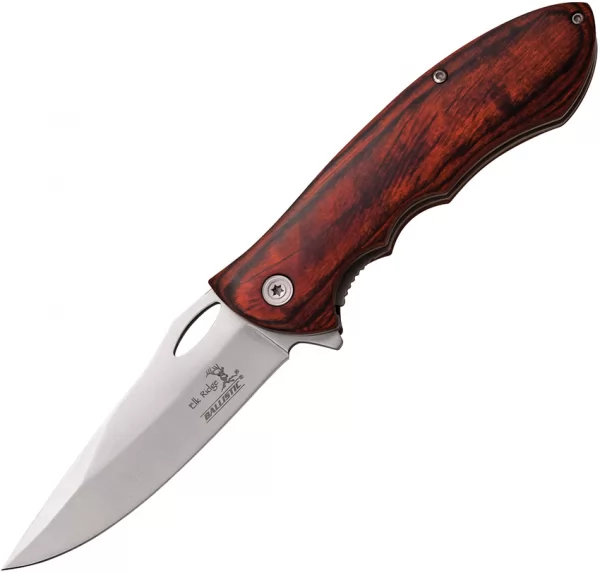 Elk Ridge Linerlock A-O Satin knives ERA159SW