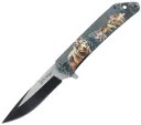 Elk Ridge Wildlife Linerlock A/O Wolf - ERA2001WF