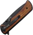 Elk Ridge Linerlock A-O Black knives ERA2003BK