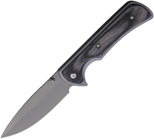 Elk Ridge Linerlock A-O Gray knives ERA2003GY
