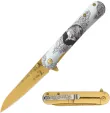 Elk Ridge Spring Assisted Folder knives ERA2007BR