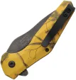 Elk Ridge Camo Linerlock A-O Yellow knives ERA2008YL