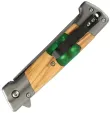 Elk Ridge Linerlock A-O Green knives ERA2019GN