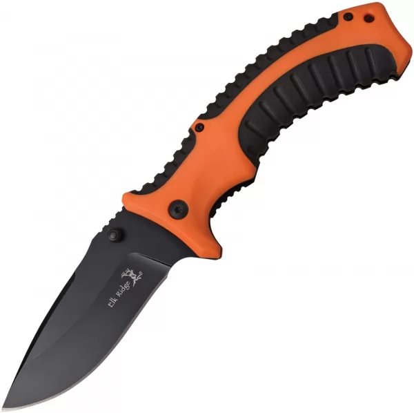Elk Ridge Linerlock A-O Orange knives ERA934OR