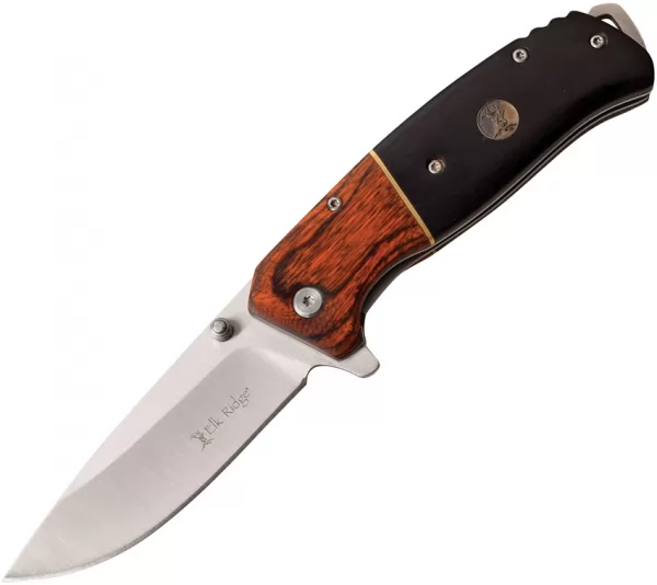 Elk Ridge Linerlock A-O Black knives ERA950BK