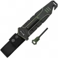 Elk Ridge Frontier Fixed Blade Green knives ERAPFIX001