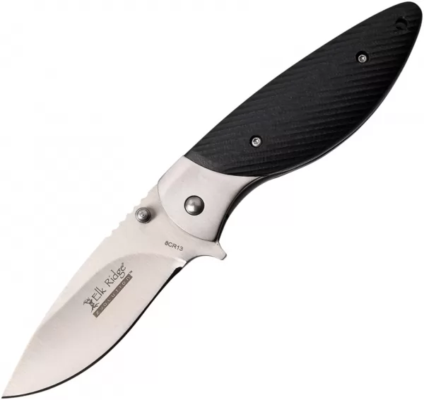Elk Ridge Evolution Linerlock Black knives EREFDR006BK