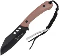 Elk Ridge Fixed Blade Brown - ERFIX121BN