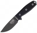 ESEE Model 3 Black G10 Plain Edge - ES3MILPBLK
