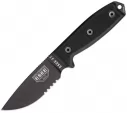 ESEE Model 3 Black G10 Serrated - ES3MILSBLK