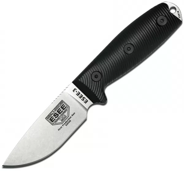 ESEE Model 3 3D Fixed Blade S35 knives ES3PM35V001