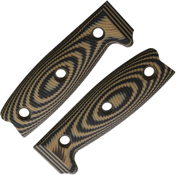 ESEE Coyote-black G10 3D handle for knives ES43D005