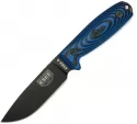 ESEE Model 4 3D Fixed Blade Blue - ES4PB008