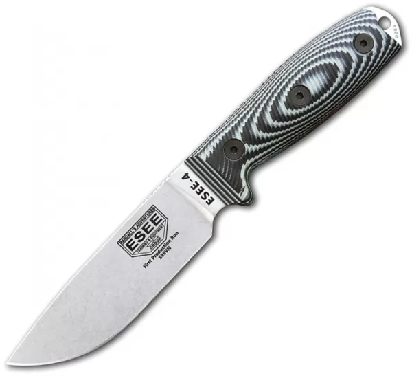 ESEE Model 4 S35VN Gray G10 knives ES4PS35VO2